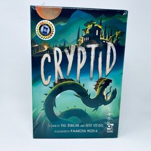 Cryptid Board Game Osprey Games 2018 Puzzle Mystery Deduction Complete Sealed